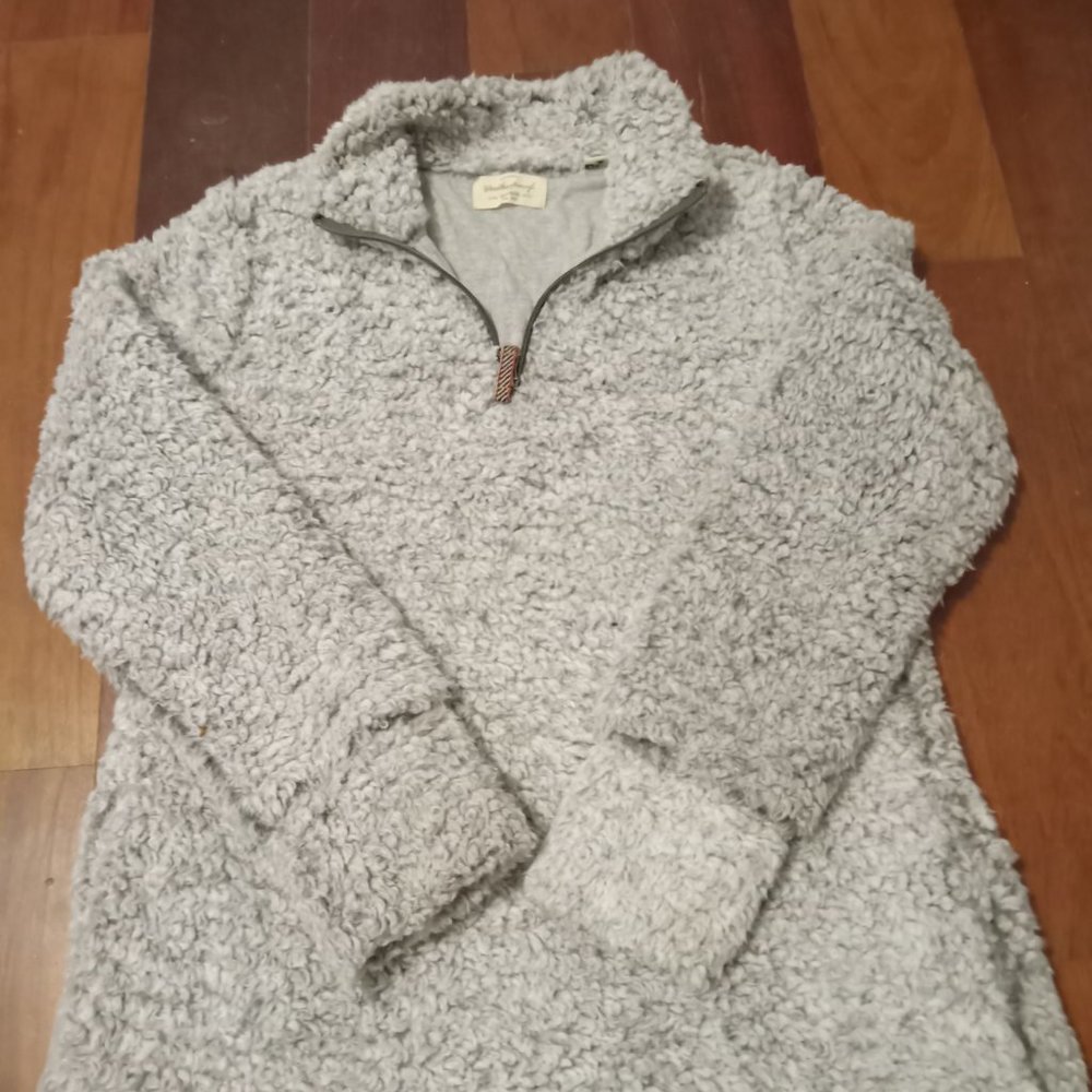 Gray sherpa jacket/teddy bear jacket